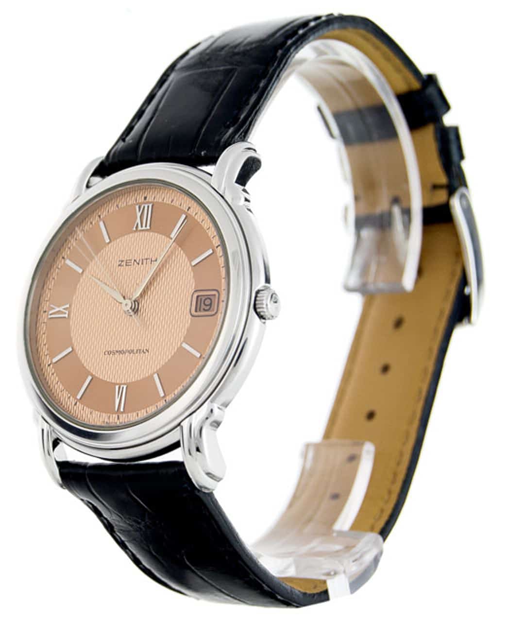 Zenith cosmopolitan quartz watch hot sale